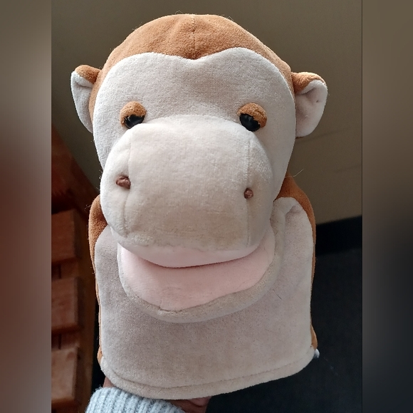 ✓Manhattan Toy Monkey Hand Puppet plush - Picture 12 of 12